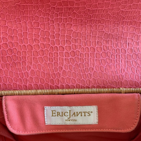 🐠 Eric Javits Fish Embroidered Wicker Purse 🐠 - Picture 9 of 9